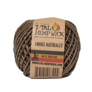 Ital Hemp Wick - Kingsize (100 ft)