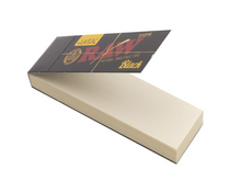 RAW Natural Unrefined Classic Tips – Black