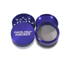Blue Large 4-Piece Gloss Herb Grinder – Santa Cruz Shredder