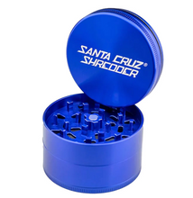 Blue Large 4-Piece Gloss Herb Grinder – Santa Cruz Shredder