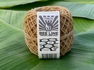 Organic Beeline Thick Hemp Wick